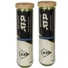 Piłka tenisowa Dunlop ATP Championship 2x4 szt żółty 
